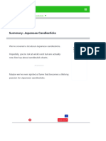 Learnforexsummary of Candlesticks