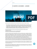 AO SENHOR, AOS SANTOS E AO MUNDO - Luciano Subirá - ORVALHO - COM - LUCIANO SUBIRÁ