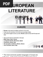 European Literature