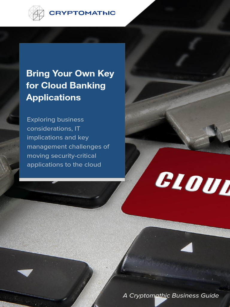 Ebook Bring Your Own Key For Banking Applications V1 | PDF