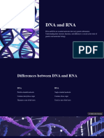 DNA and RNA