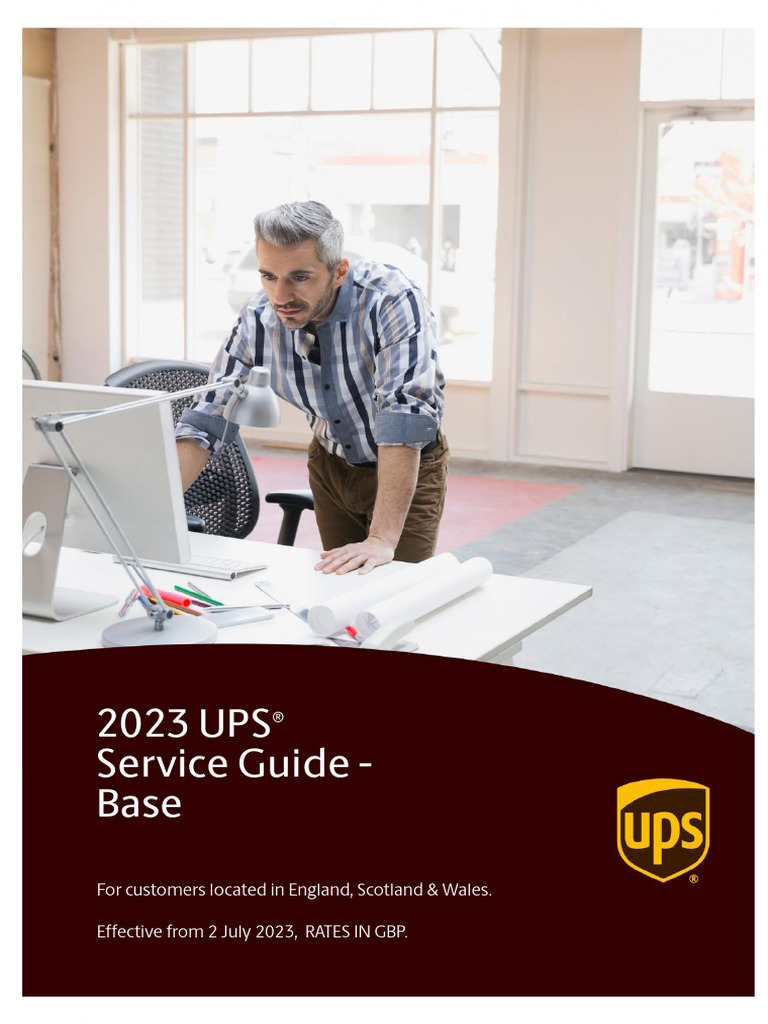 Uk Service Guide 072023 Base | PDF | United Parcel Service | Payments