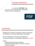 CS/EE 6810: Computer Architecture