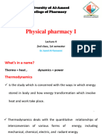 Physical Pharmacy Lec4