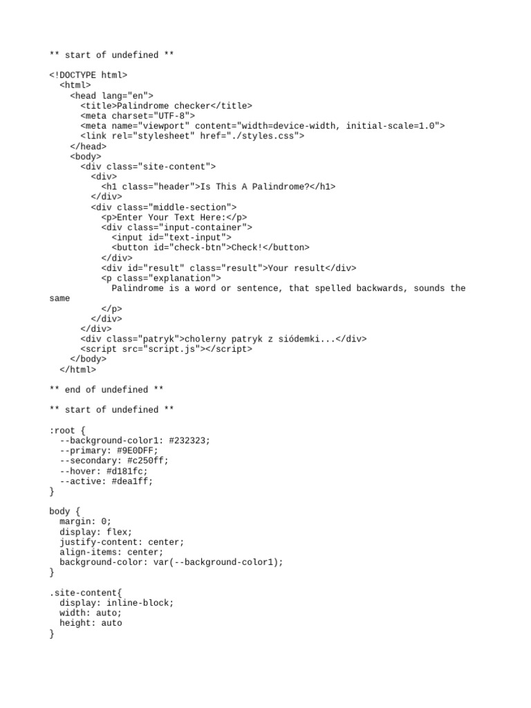Build A Palindrome Checker Pdf Communication Design Encodings