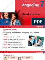 Enga7 Question Words