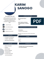 Karim Sanogo Curriculum Vitae