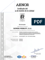 ISO 9001 - SIemens
