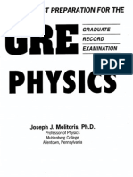 Preparation Guide for GRE Physics