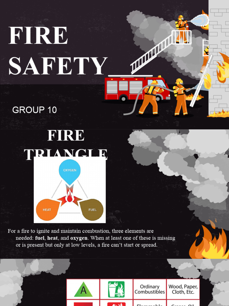 GROUP 10 Fire Safety | PDF | Fires | Liquefied Petroleum Gas