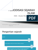 Periodisasi Sejarah Islam