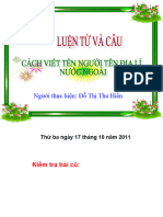 Cach Viet Ten Nguoi, Ten Dia Li Nuoc Ngoai