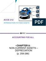ACCE 212 Fixed Assets Introduction