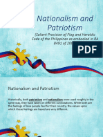 Nationalism and Patriotism