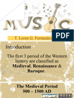 Music Medieval Period