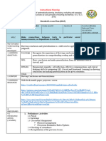 Detailed Lesson Plan (DLP) : Instructional Planning