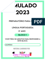Ok. Saeb 2º Ano Língua Portuguesa
