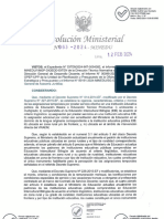 RM - # - 063-2024-Minedu - Aprobar Los Padrones de Iiee Que Se Detallan A Continuación y Que, Como Anexos 1, 2, 3, 4, 5 y 6, Forman Parte Integrante de La Presente Resolución