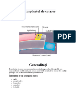 Transplant Cornean