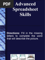 5 Advanced Spreadsheet Skills