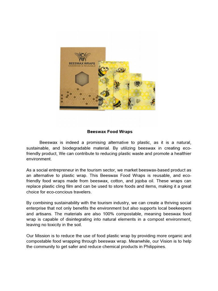Beeswax Food Wraps | PDF