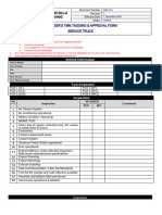 Engineer SERVICE - Truck Tagging Inspection - MZK