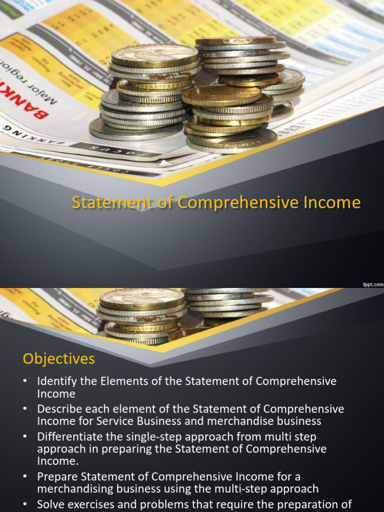 Lesson 2 Statement of Comprehensive Income | PDF | Expense | Debits And ...