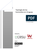 Tipología de Los Homicidios en Uruguay