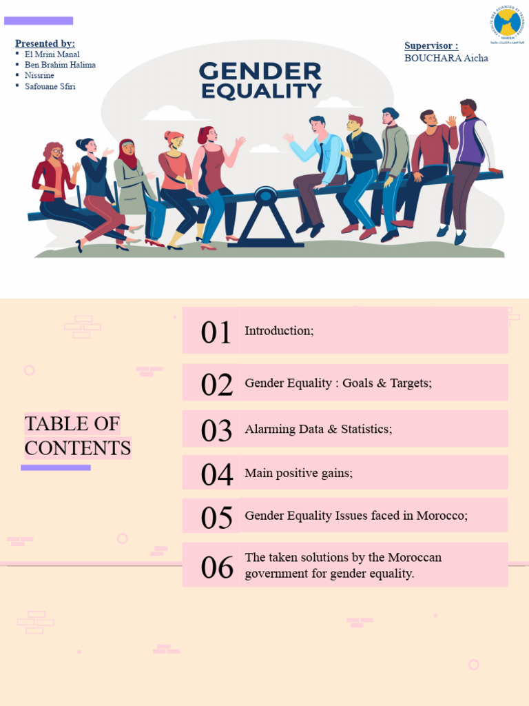 Gender Equality - Eng. Presentation | PDF | Social Science