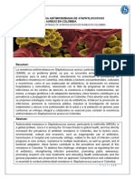 Artículo Resistencia Antimicrobiana de Staphylocoocus Aureus en Colombia