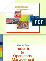 Operations Management by William J Stevenson