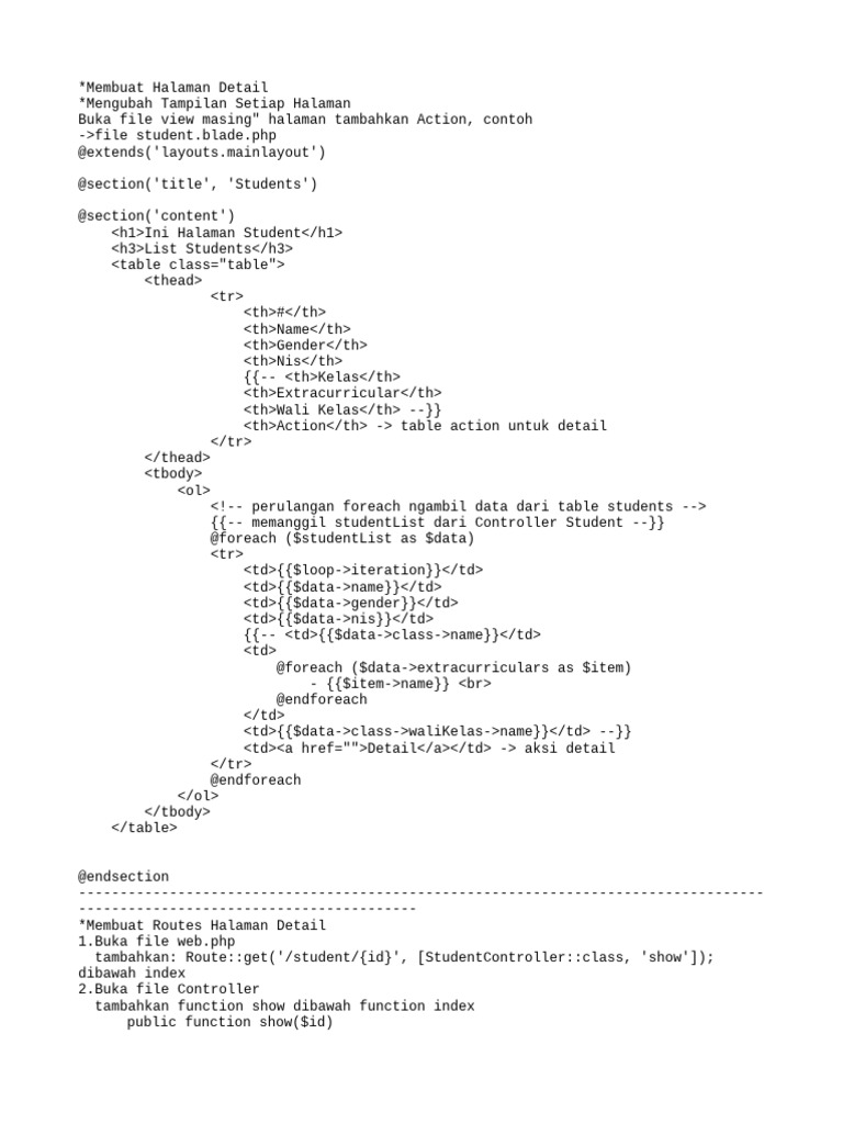 Student & Class Detail Views Guide | PDF | Computing | Data Management