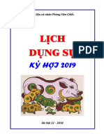 Lich Van Su 2019
