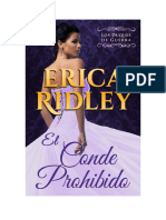 Erica Ridley - Serie Los Duques de Guerra 02 - El Conde Prohibido