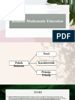 PPT Realistic Mathematic Education Gravemeijer