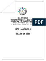 Ibdp Handbook - Class of 2025