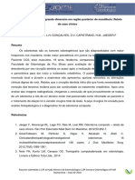 Odontoma Composto de Grande Dimensão em Região Posterior de Mandíbula - Relato de Caso Clínico 160209 - 80 - 1461883684