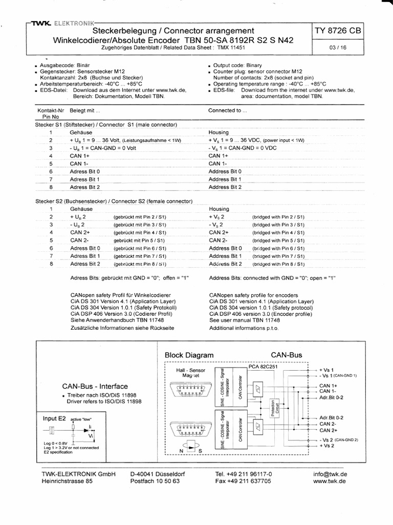 Encoder Boom Connector Arrangement | PDF