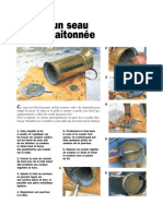 Souder Un Seau en Tôle Laitonnée