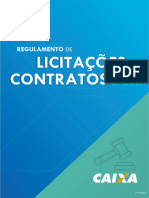 Regulamento de Licitações e Contratos Da CAIXA