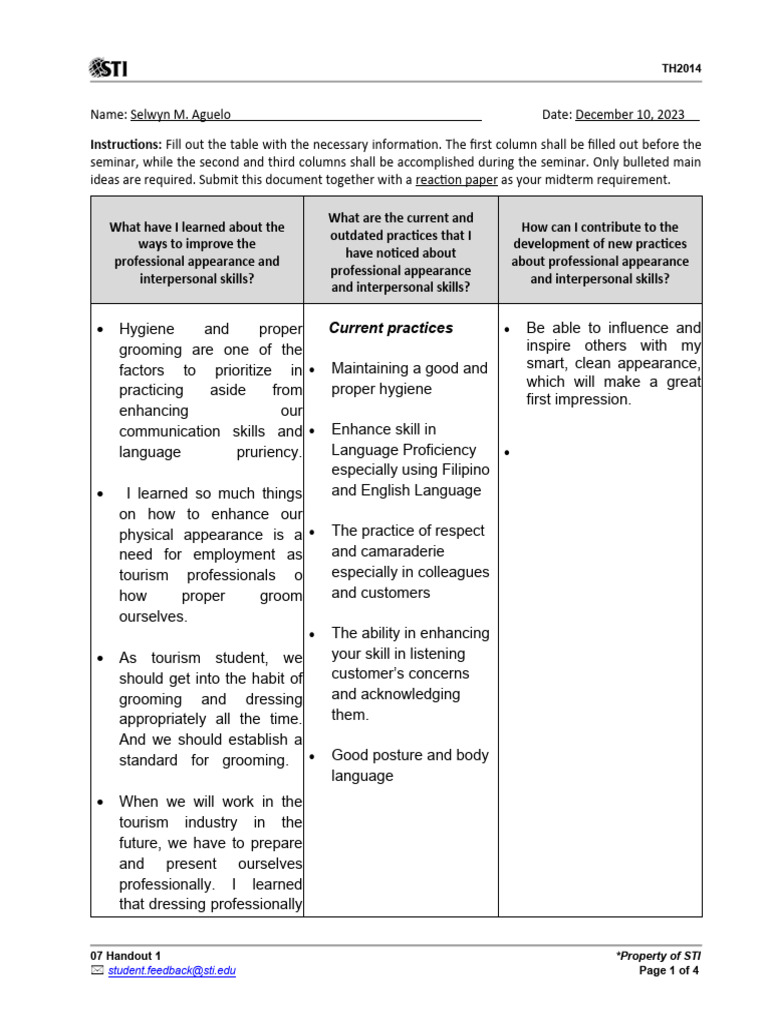 07 handout 110 1 pdf psychological concepts human communication