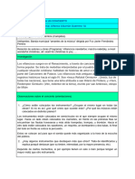 Ficha de Asistencia A Un Concierto