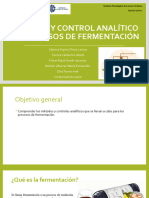 Métodos y Control Analítico de Procesos de Fermentación