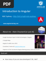 Introduction To Angular 8 - NDC Sydney