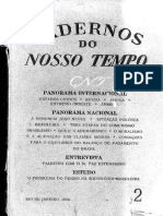 ISEB - Cadernos Do Nosso Tempo. 2