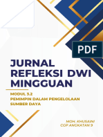 Jurnal Refleksi Dwi Mingguan