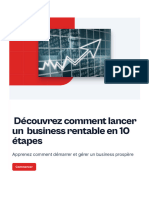 Decouvrez Comment Lancer Un Business Rentable en 10 Etapes