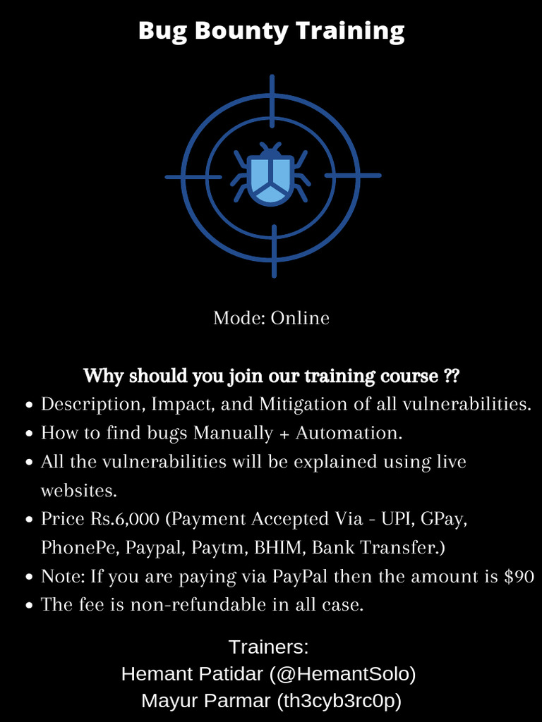 Bug Bounty Content | PDF