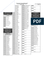 Claiborne County Sample Ballot