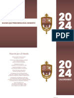 Calendario Arquidiocesis de Hermosillo 2024
